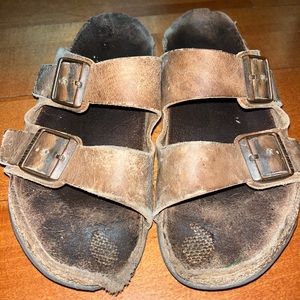 Well Worn Two Strap Birkenstocks